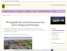 Tablet Screenshot of jva-stuttgart.de